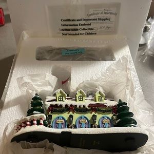 Hawthorne Village “Watch Tower and Reindeer Barn”